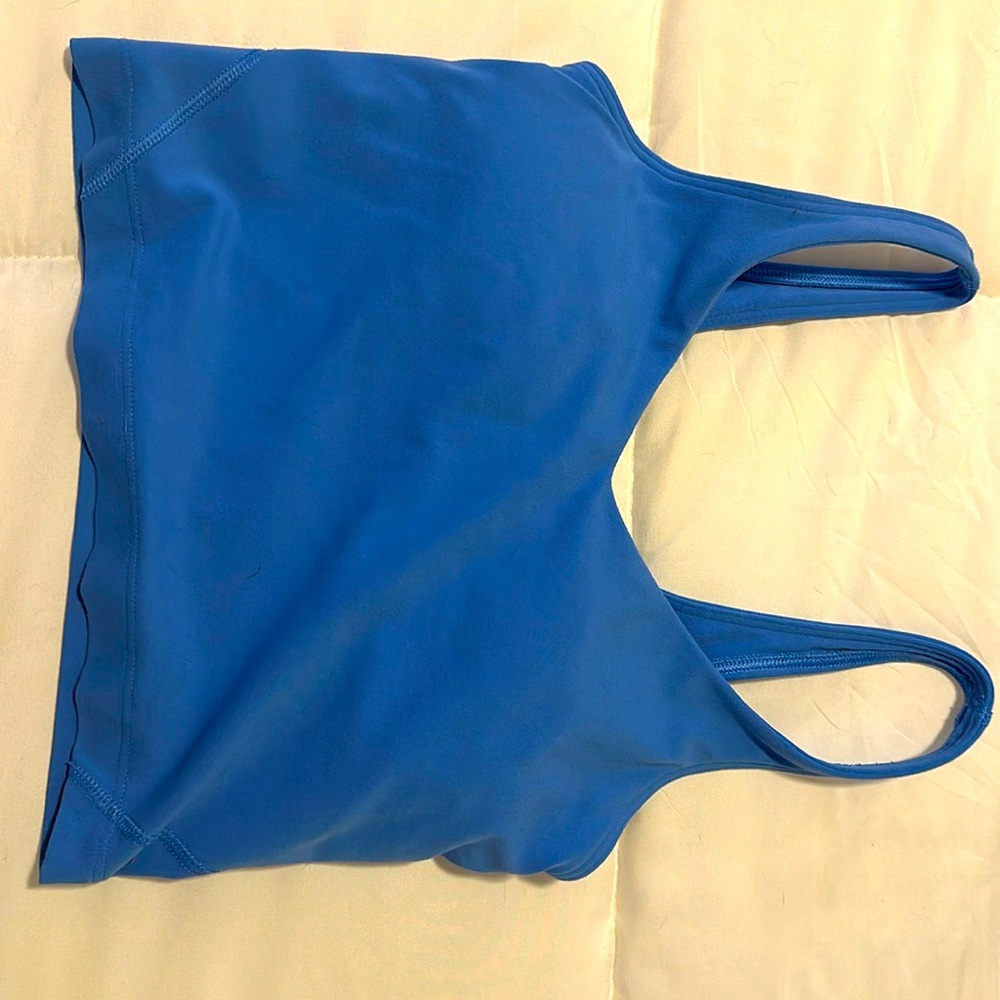 Lululemon align tank blue Nile size 2